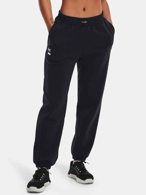 Under Armour Under Armour Summit Knit Donji dio trenirke crna
