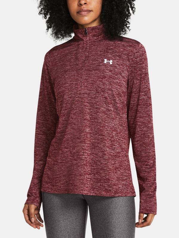 Under Armour Under Armour Tech 1/2 Zip- Twist Majica crvena