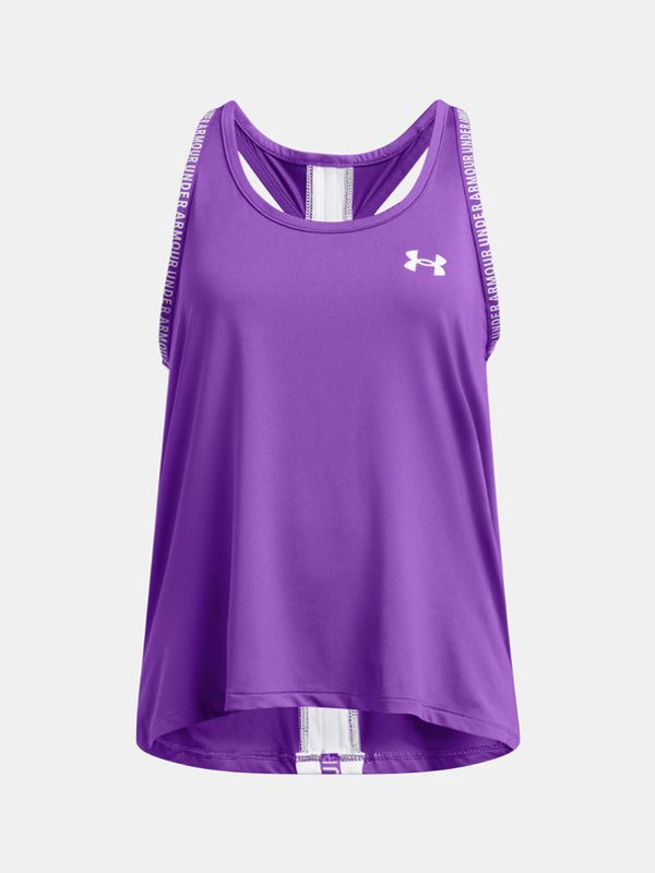 Under Armour Under Armour Tech Knockout Majica bez rukava dječja ljubičasta