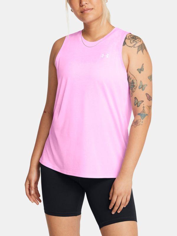 Under Armour Under Armour Tech Tank Twist Majica bez rukava ružičasta