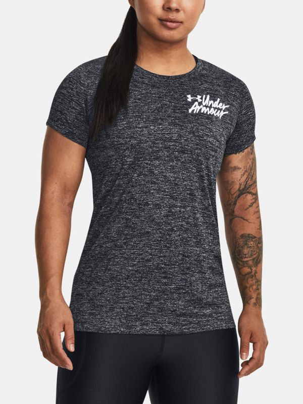 Under Armour Under Armour Tech Twist Graphic SS Majica crna