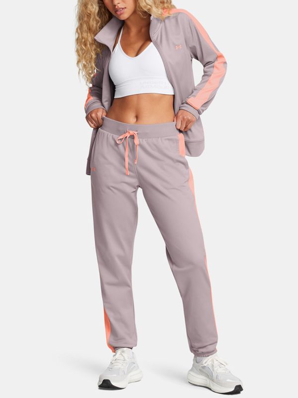 Under Armour Under Armour Tricot Tracksuit Donji dio trenirke siva