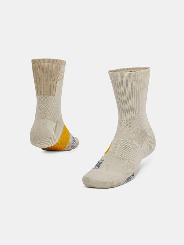 Under Armour Under Armour UA AD Playmaker Mid Čarape smeđa