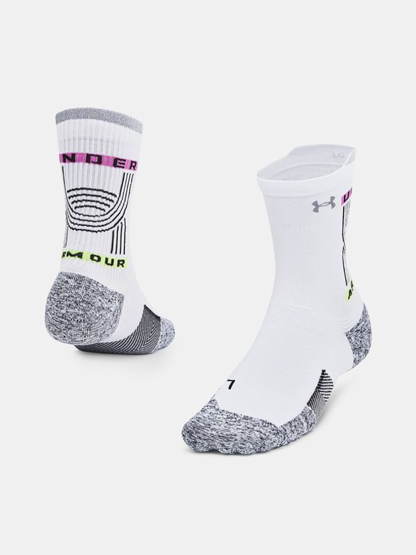 Under Armour Under Armour UA AD Run Cushion Mid Čarape bijela