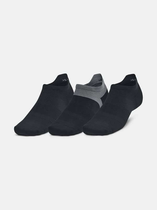 Under Armour Under Armour UA AD Run Lite NS 3-pack Čarape crna