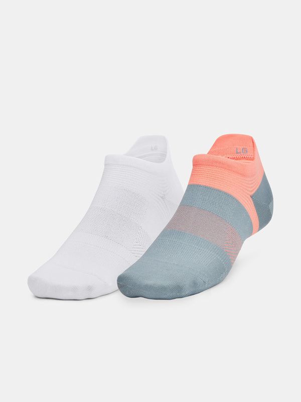 Under Armour Under Armour UA AD Run Lite NS Tab 2-pack Čarape bijela