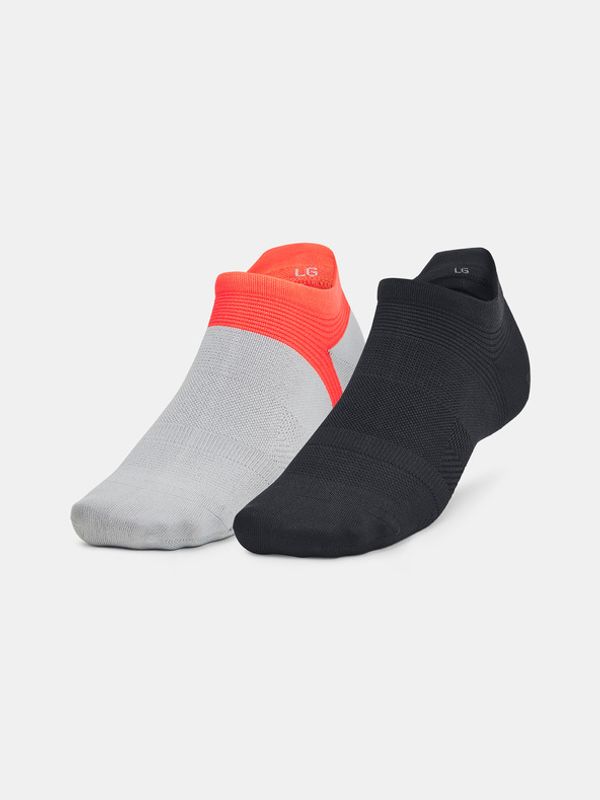 Under Armour Under Armour UA AD Run Lite NS Tab 2-pack Čarape crna
