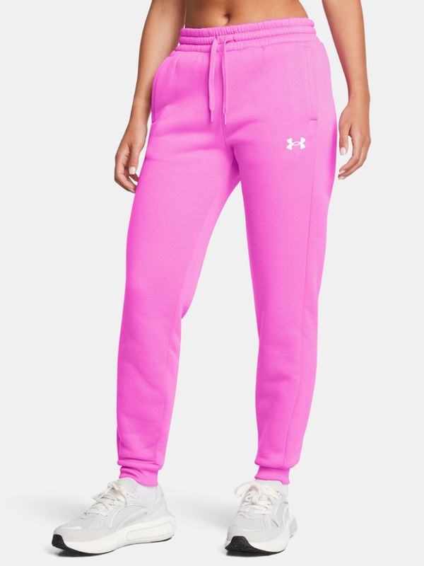 Under Armour Under Armour UA Armour Fleece Donji dio trenirke ljubičasta