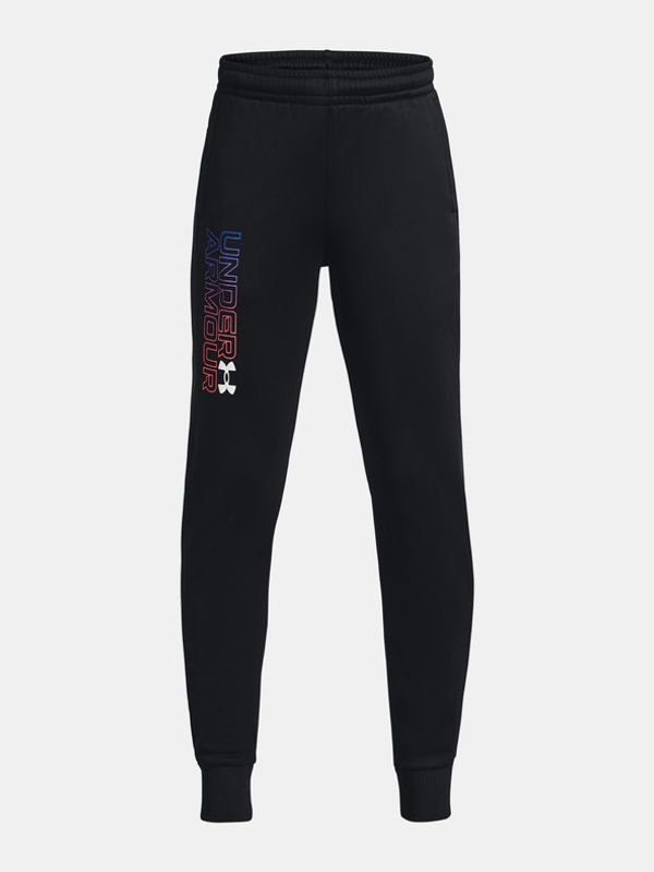 Under Armour Under Armour UA Armour Fleece Graphic Trenirka dječja donji dio crna