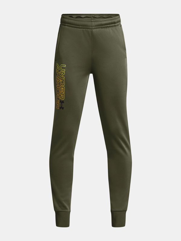 Under Armour Under Armour UA Armour Fleece Graphic Trenirka dječja donji dio zelena