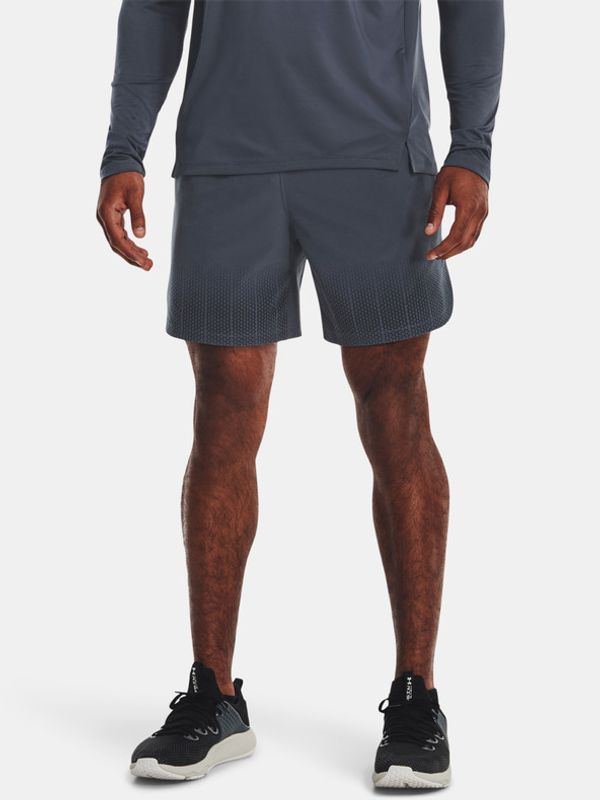 Under Armour Under Armour UA Armourprint Peak Wvn Kratke hlače siva