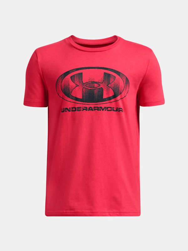 Under Armour Under Armour UA B Glitch Lockertag SS Majica dječja crvena