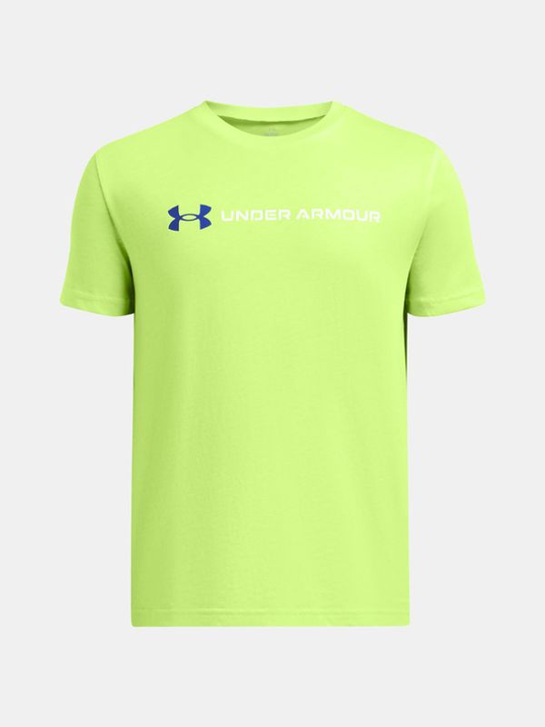 Under Armour Under Armour UA B Logo Wordmark SS Majica zelena