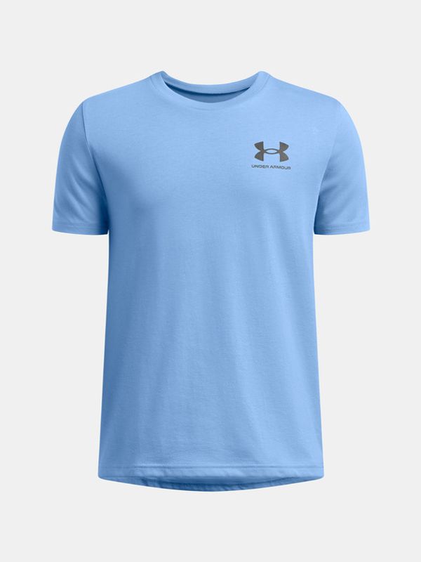 Under Armour Under Armour UA B Sportstyle Left Chest SS Majica dječja plava