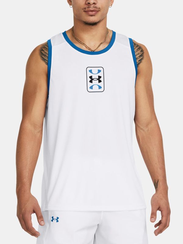 Under Armour Under Armour UA Baseline Performance Majica bez rukava bijela