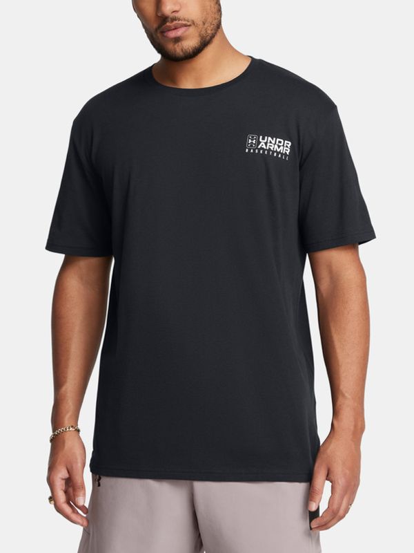 Under Armour Under Armour UA Bball Logo Court SS Majica crna