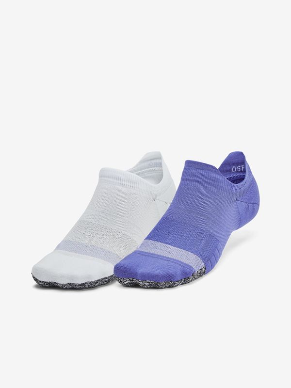 Under Armour Under Armour UA Breathe 2 No Show Tab 2-pack Čarape ljubičasta