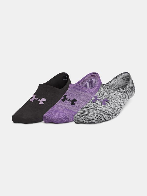 Under Armour Under Armour UA Breathe Lite Ultra Low 3-pack Čarape ljubičasta