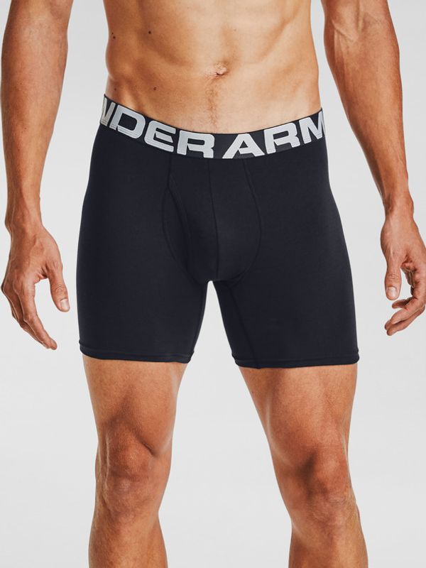 Under Armour Under Armour UA Charged Cotton 6in 3-pack Bokserice crna