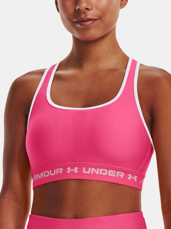 Under Armour Under Armour UA Crossback Mid Sportski Grudnjak ružičasta