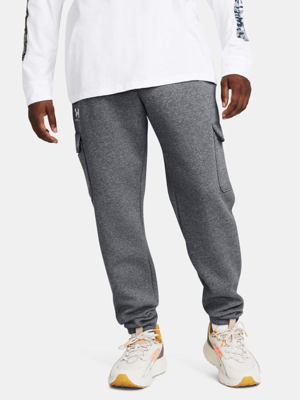 Under Armour Under Armour UA Essential Flc Cargo Donji dio trenirke siva