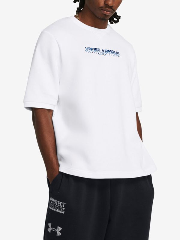 Under Armour Under Armour UA Essential Flc OS SS Crew Majica bijela