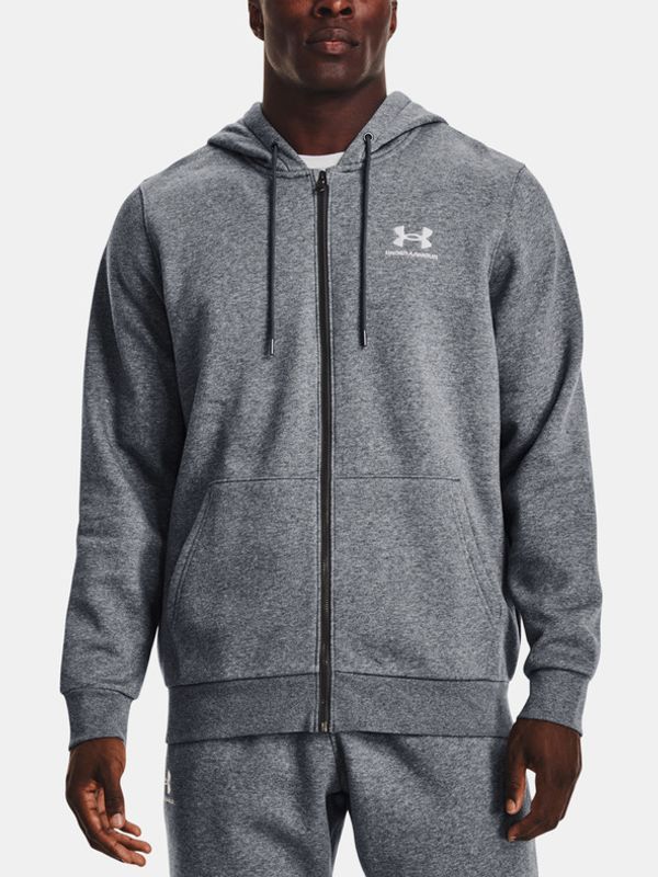 Under Armour Under Armour UA Essential Fleece FZ Hood Majica dugih rukava siva