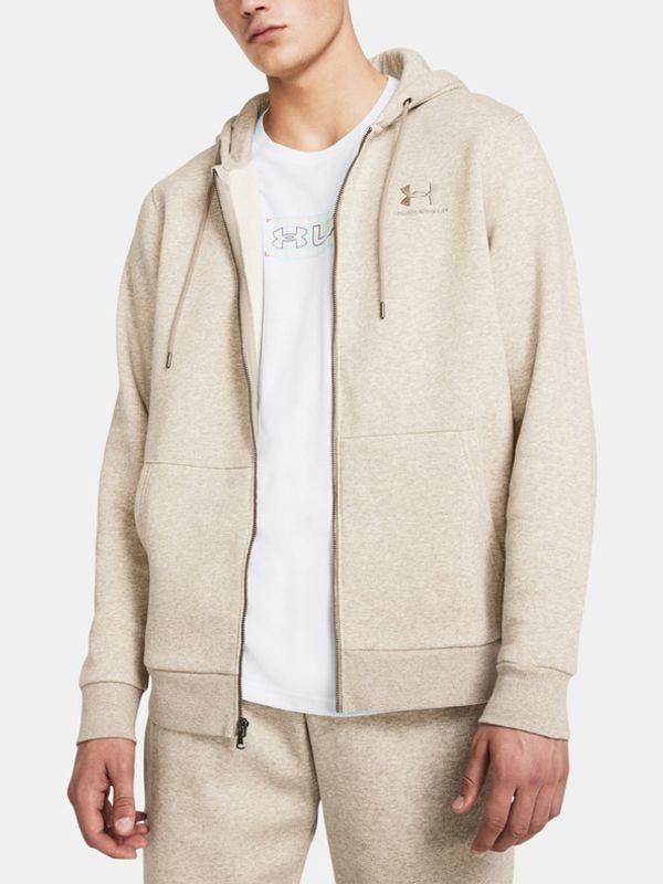Under Armour Under Armour UA Essential Fleece FZ Hood Majica dugih rukava smeđa