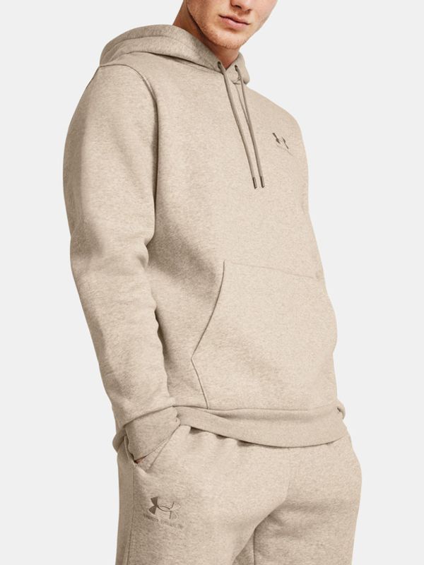 Under Armour Under Armour UA Essential Fleece Hoodie Majica dugih rukava smeđa