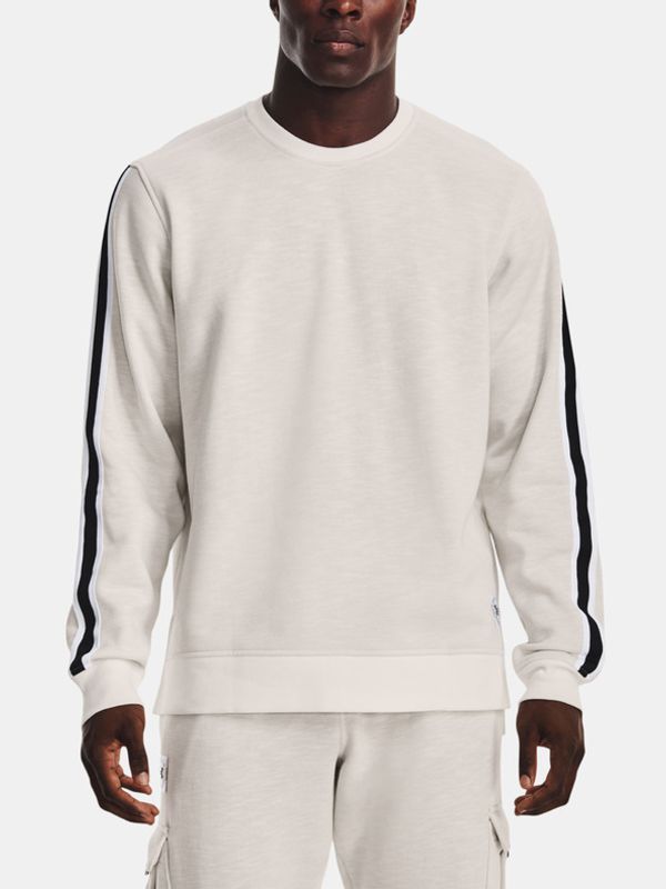 Under Armour Under Armour UA Essential Heritge Flc Crw Majica dugih rukava bijela