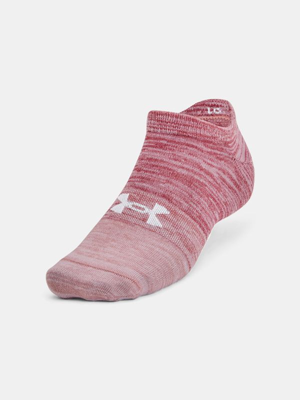 Under Armour Under Armour UA Essential No Show 3-pack Čarape ružičasta