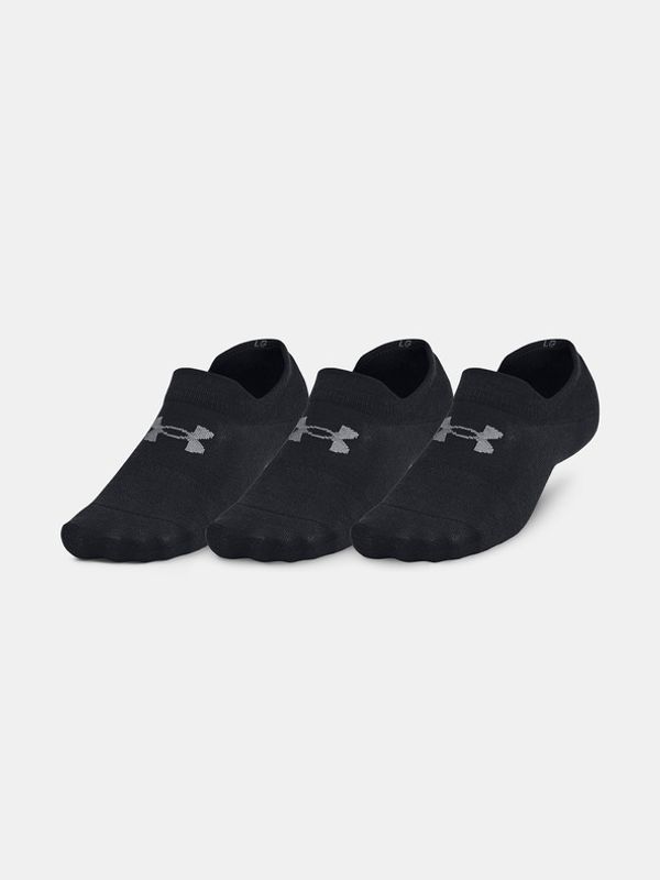 Under Armour Under Armour UA Essential UltraLowTab 3-pack Čarape crna