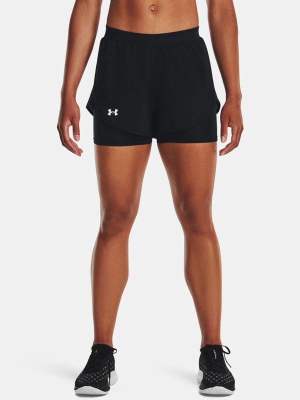 Under Armour Under Armour UA Fly By Elite 2-in-1 Short-BLK Šorcevi crna
