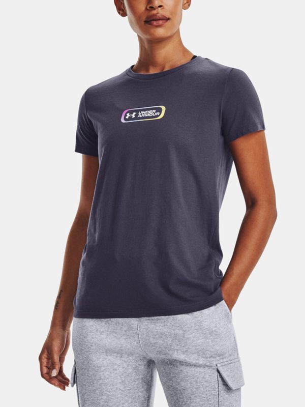 Under Armour Under Armour UA Gradient Pill SS Majica siva
