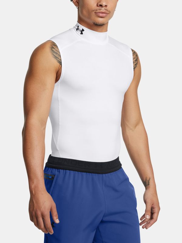 Under Armour Under Armour UA HG Armour Comp Mock SL Majica bez rukava bijela