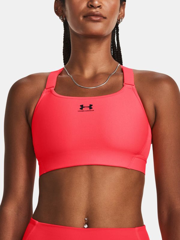 Under Armour Under Armour UA HG Armour High Sportski Grudnjak crvena