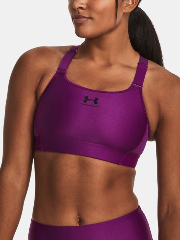 Under Armour Under Armour UA HG Armour High Sportski Grudnjak ljubičasta