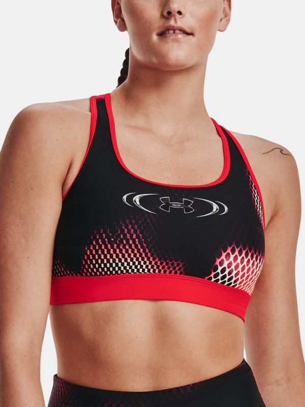 Under Armour Under Armour UA HG Armour Mid Padless Sportski Grudnjak crvena