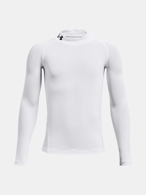 Under Armour Under Armour UA HG Armour Mock LS Majica dječja bijela