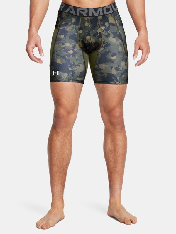 Under Armour Under Armour UA HG Armour Prtd Comp Kratke hlače zelena