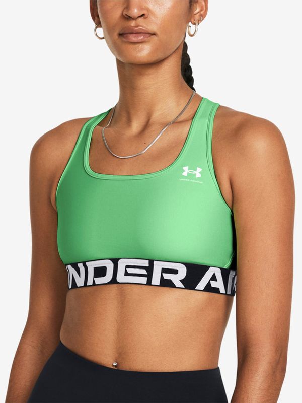 Under Armour Under Armour UA HG Authentics Mid Branded Sportski Grudnjak zelena