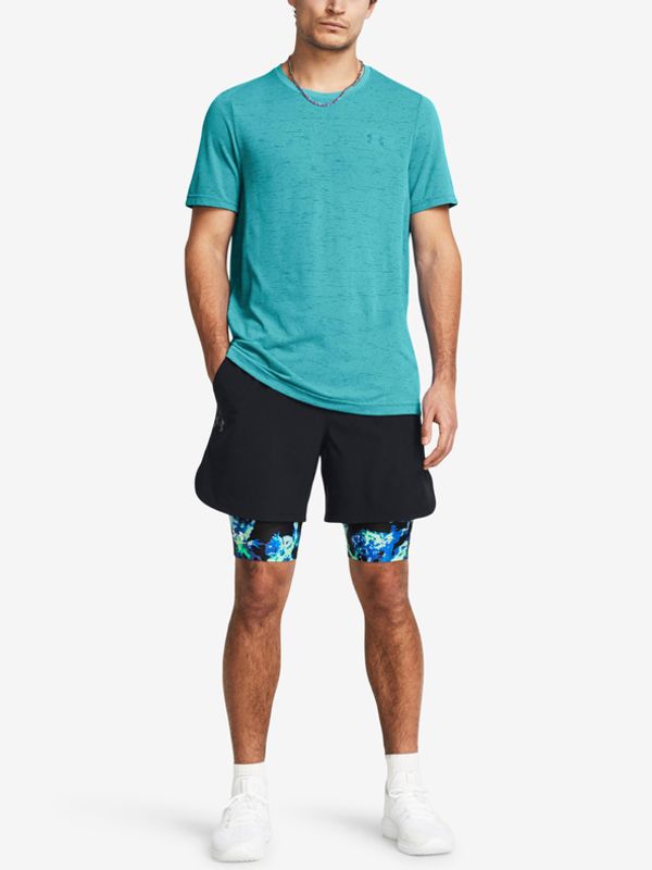 Under Armour Under Armour UA HG Iso-Chill Prtd Lg Kratke hlače zelena
