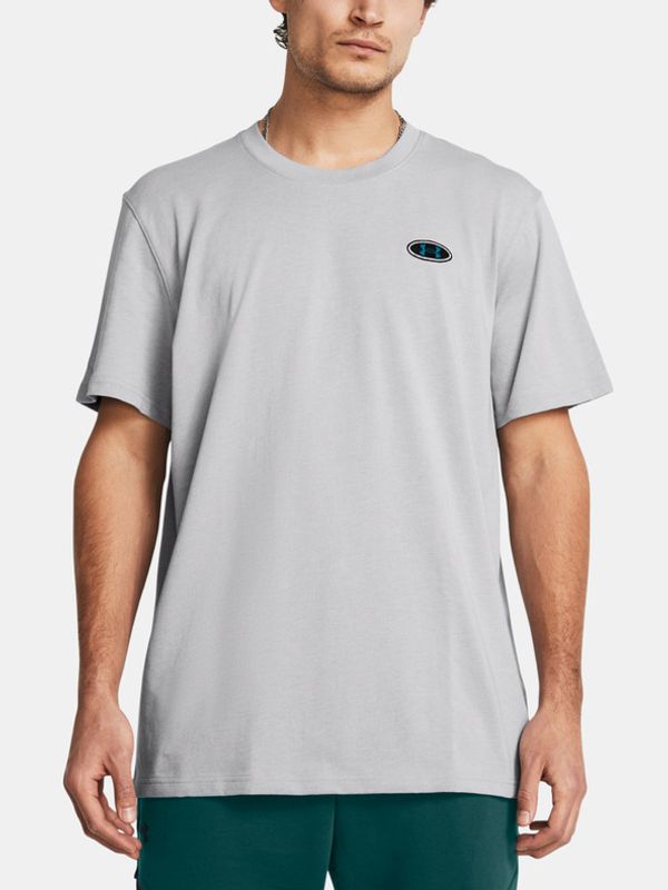 Under Armour Under Armour UA Hw Lc Patch SS Majica siva