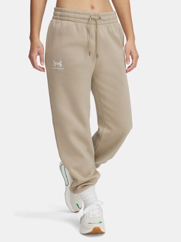 Under Armour Under Armour UA Icon Fleece Donji dio trenirke smeđa
