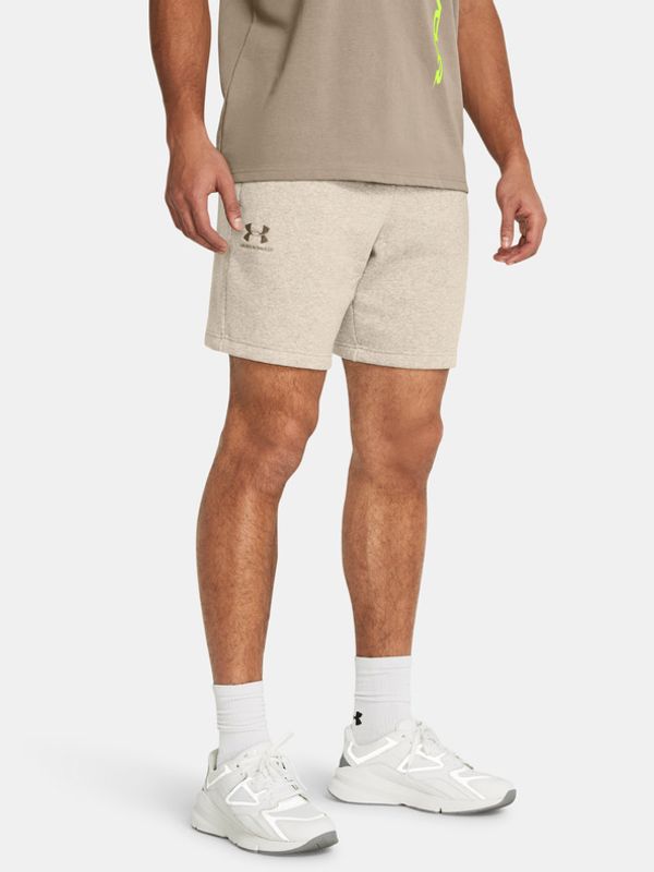 Under Armour Under Armour UA Icon Fleece Kratke hlače smeđa