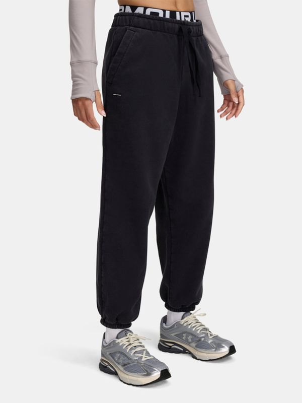 Under Armour Under Armour UA Icon HWT Flc OS Hlače crna