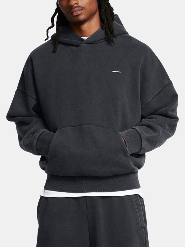 Under Armour Under Armour UA Icon HWT Flc Wash OS Hood Majica dugih rukava crna