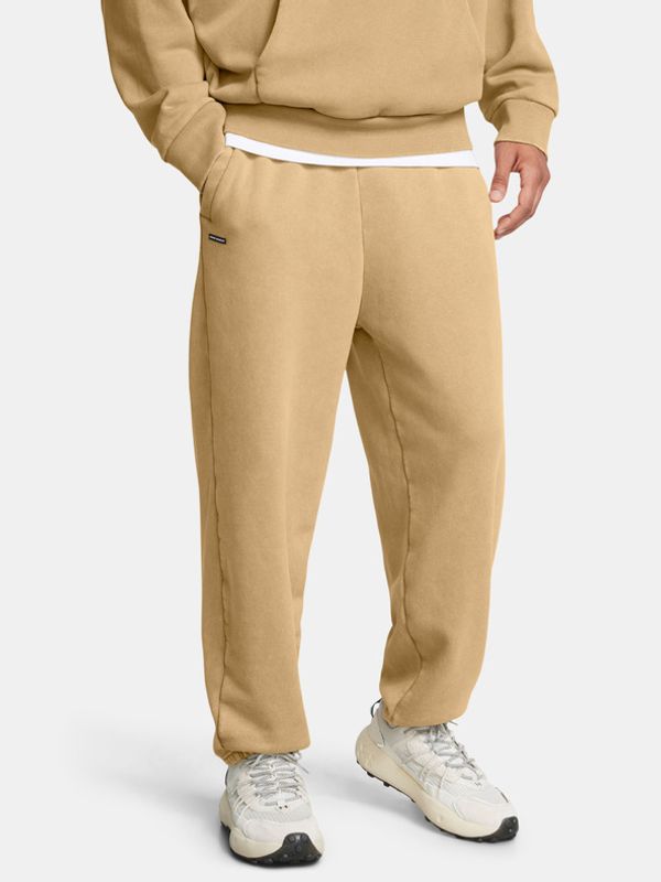 Under Armour Under Armour UA Icon HWT Flc Wash OS Pa Hlače smeđa