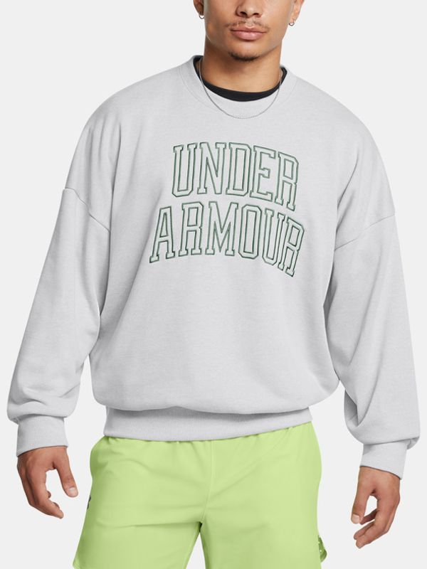 Under Armour Under Armour UA Icon HWT Terry OS Crew Majica dugih rukava siva