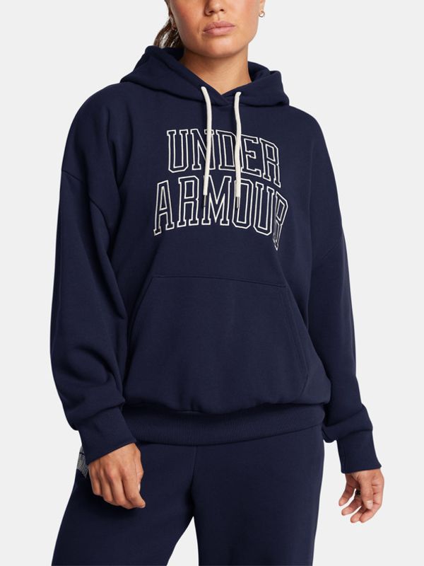 Under Armour Under Armour UA Icon HWT Terry OS Hdy Majica dugih rukava plava